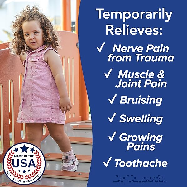 DR. TALBOT’S PAIN + INFLAMMATION RELIEF LIQUID MEDICINE FOR CHILDREN, INCLUDES DOSAGE CUP, GRAPE JUICE FLAVOR, 4 FL OZ (PACKAGING MAY VARY)