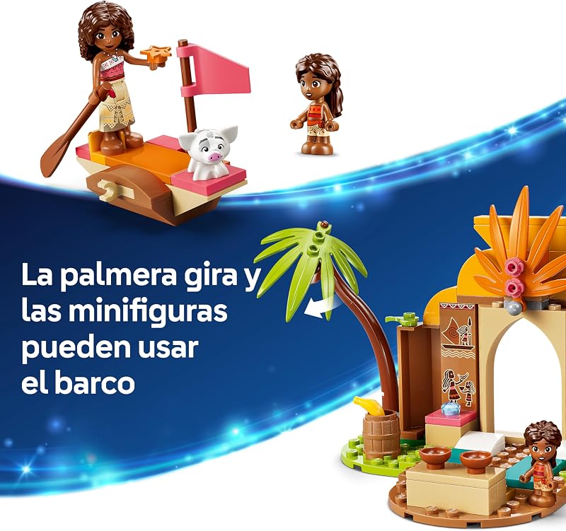 Casa e Barco da Aldeia das Princesas Disney 43282