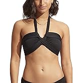 Seafolly Womens Bandeau Halter Bikini Top Swimsuit