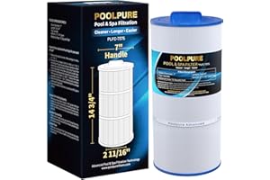 POOLPURE C-7375 Spa Filter Replaces PCD75N, Unicel C-7375, Filbur FC-3964, 1019301, AK-60032, APCC7500, 17543, 75 sqft Filter Cartridge (1)
