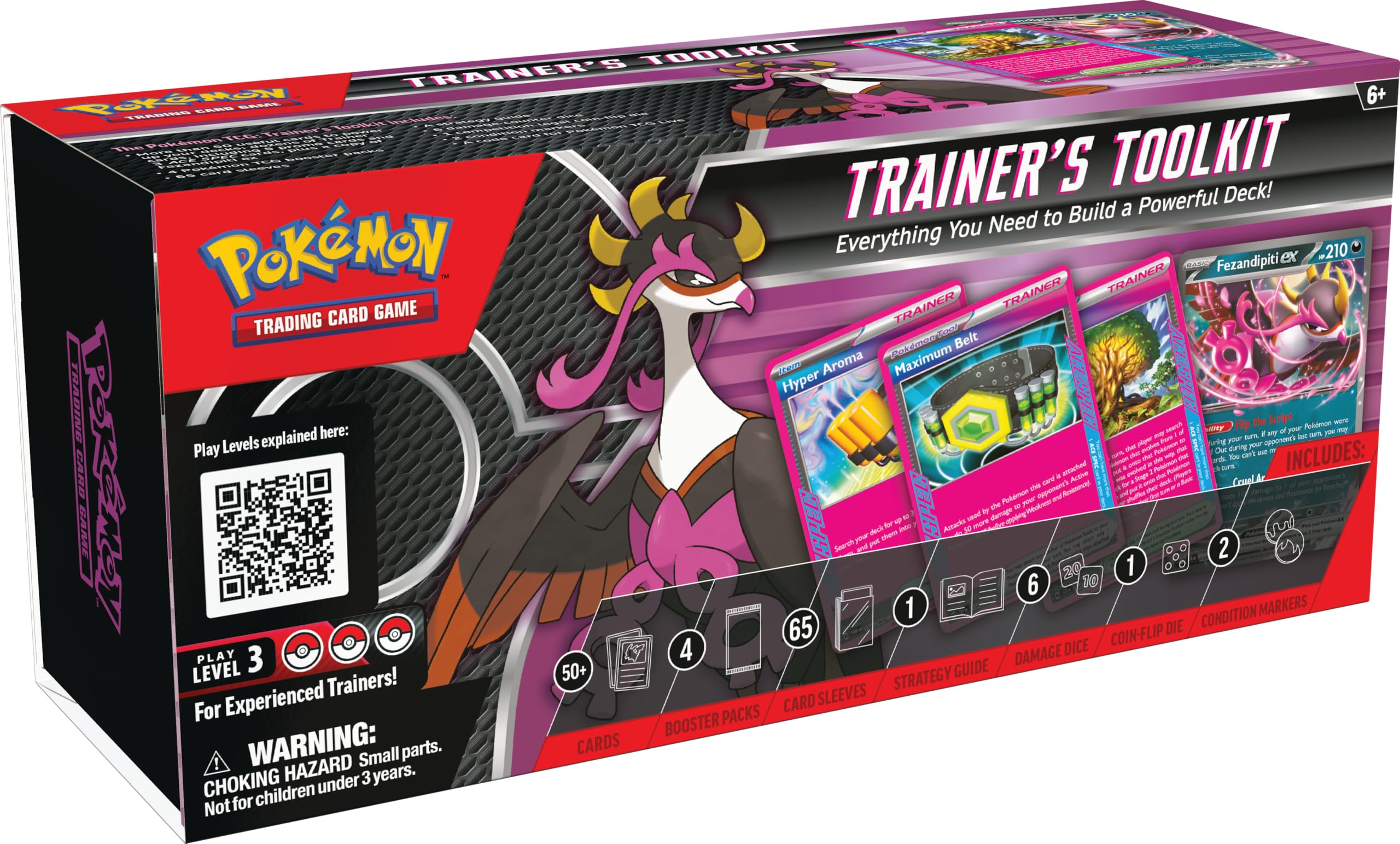 Pokémon TCG: Trainer’s Toolkit (Over 50 Useful Cards, 4 Boosters & More)