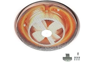 SUPLIFE 157 Bathroom Ceiling Heater, Replacement for Broan-Nutone 157 Ceiling Heater, 1280W Rapid Heating, with Overheat Protection, for Bathrooms, Kitchens, and Bedrooms, 3-year Warranty