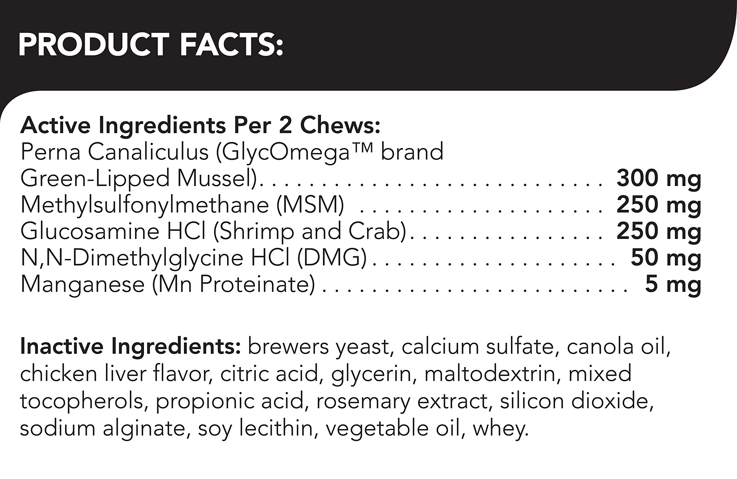 VetriScience GlycoFlex 2 Joint Support Cat Supplements 60 Chews Hip