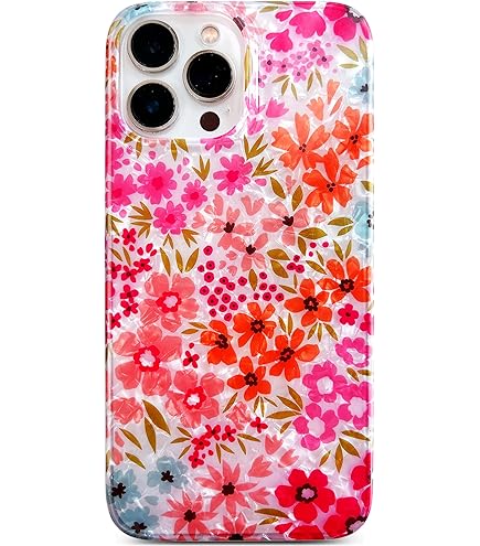 Custodia J.west Per IPhone 16 Pro 6,3'' – Design Boho Minimalista Con Linee Geometriche E Foglie – Morbida TPU Antiurto - 2