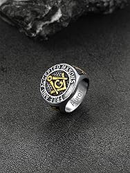FaithHeart Men's Masonic Freemason Gold Plated