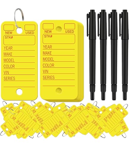 30 Pack Job Ticket Holders 8.5x11 - Work Order Plastic Sleeves For - View #5