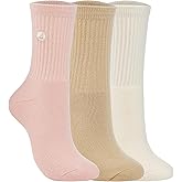 Sperry Unisex Super Soft Cushioned Mid Crew Socks, 3-Pack – Plush Comfort, Warm Winter Half Crew Fit