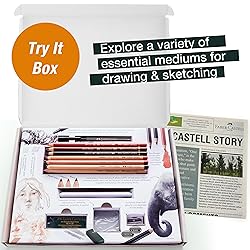 Faber-Castell Try It Box: Dry Mediums - 17 Piece