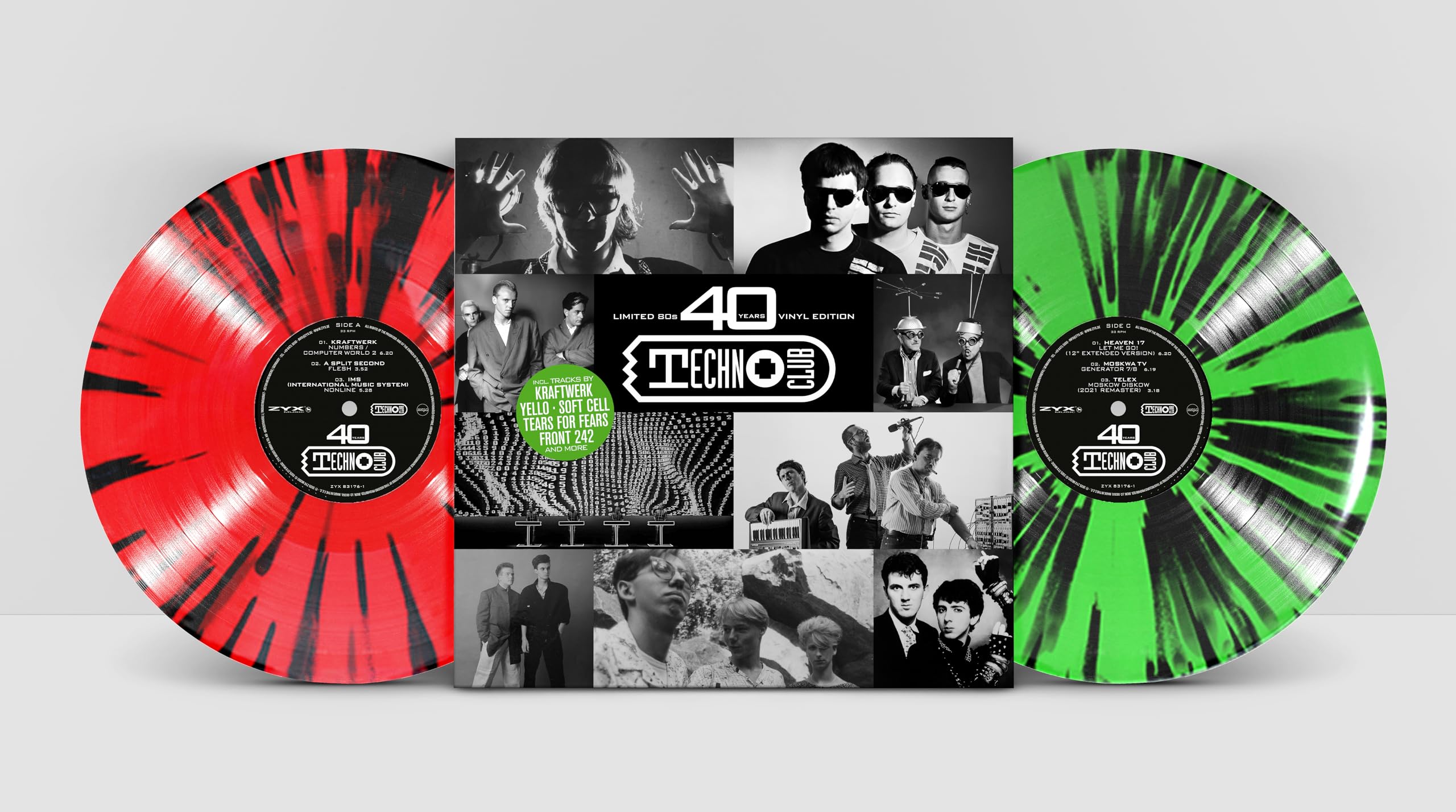 40 Years Techno Club - The 80s (Vinyl Edition) [Vinyl LP] 2