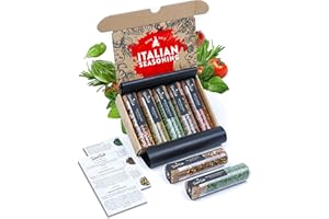 TIMBER TASTE® Italian Spice Gift Set - Gourmet Flavors of Italy - Italian Spices & Seasonings Set for Men & Women - Gifting for Men's Birthdays - Dad Birthday Gifting Ideas