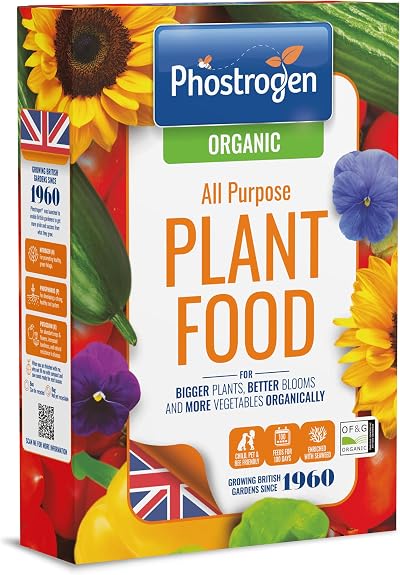 Phostrogen Organic All Purpose Plant Food 800g Seaweed Enriched Fertiliser
