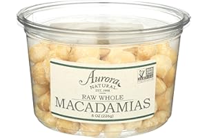 Aurora Products Macadamia Nuts, Raw, 8 oz