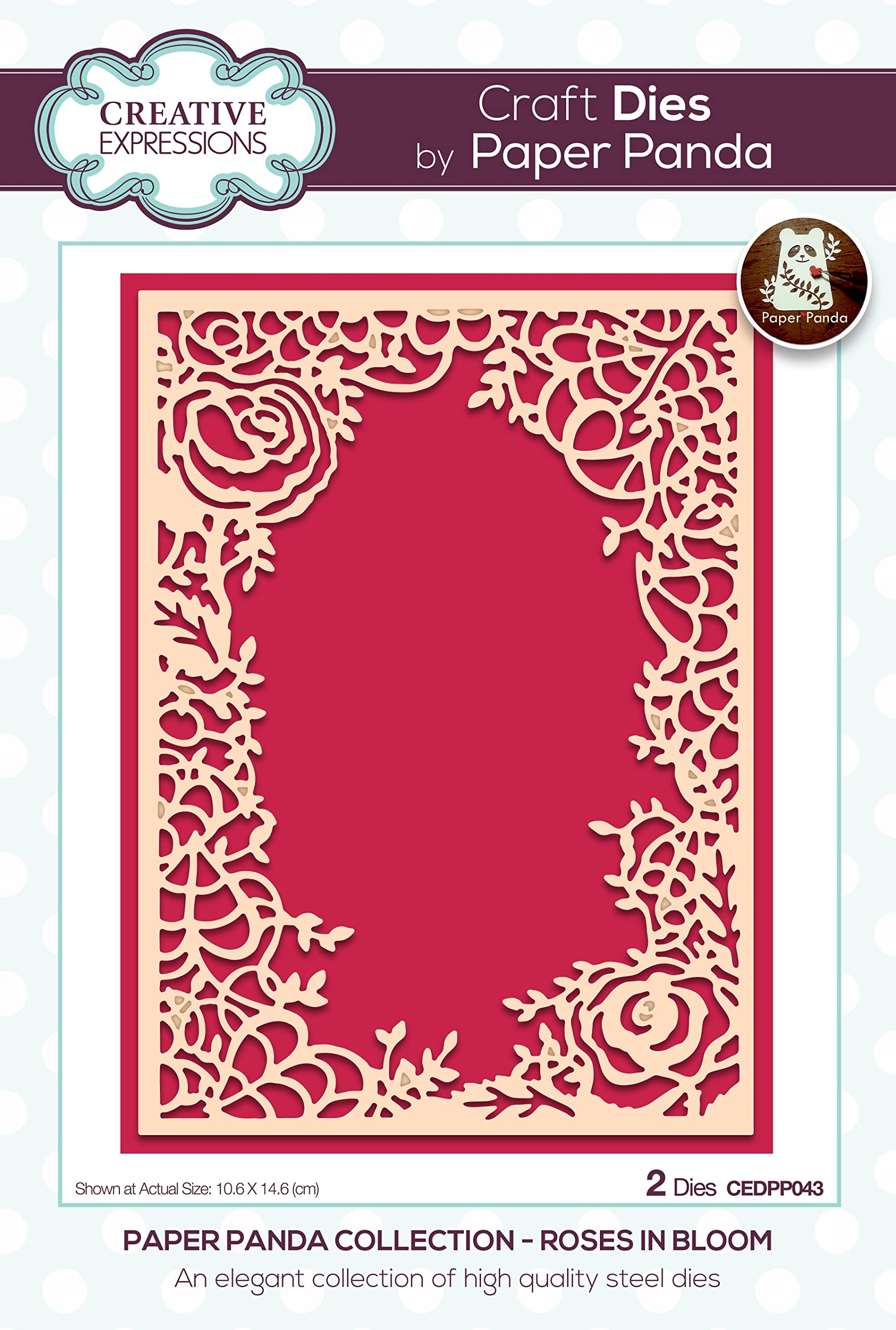 Paper Panda - Roses in Bloom - Craft Die