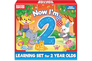 Doctor Jupiter Now I AM 2 | Educational Learning Toy for 2 Year Olds | Birthday Gift Ideas for Boys & Girls Ages 2+ | Preschool Learning Activities