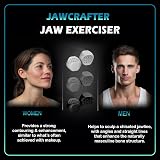 smim 6PCS Jaw Trainer Face Exerciser 3 Resistance Levels for Jawline view 5