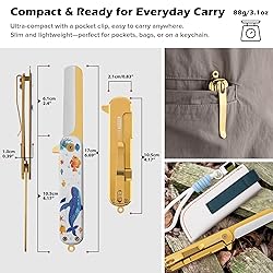 ZLemma Pocket Knife Set with Clip