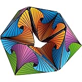 Euclidean Cube Sensory Toys for Kids - Kaleidocycle Fidget Toy for Adults to Stay Calm & Focused - Tear-Resistant Desk Manipu