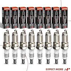 A-Premium Iridium Platinum Spark Plugs Compatible