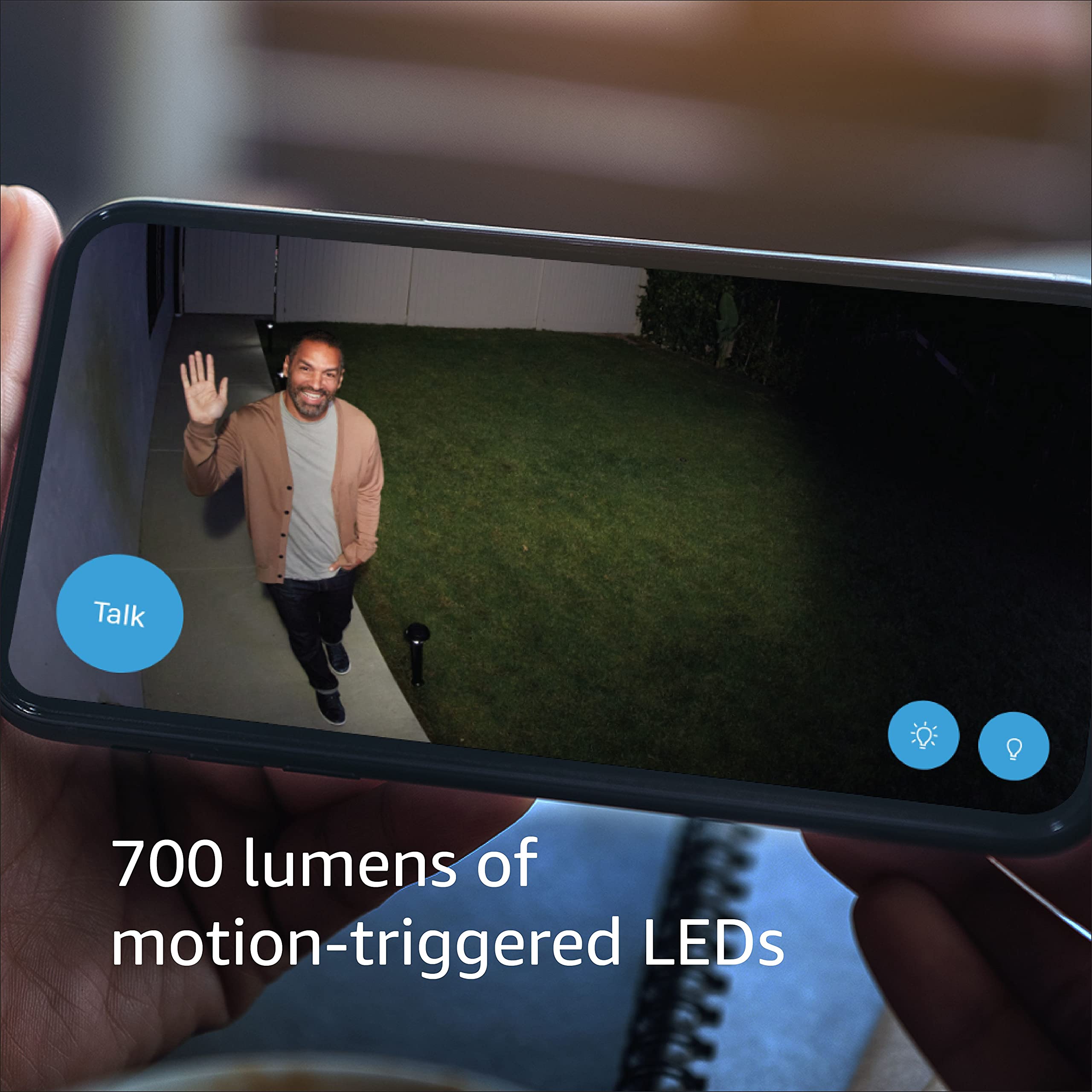 Blink Outdoor 3rd Gen + Floodlight — wireless, 2year battery life, HD