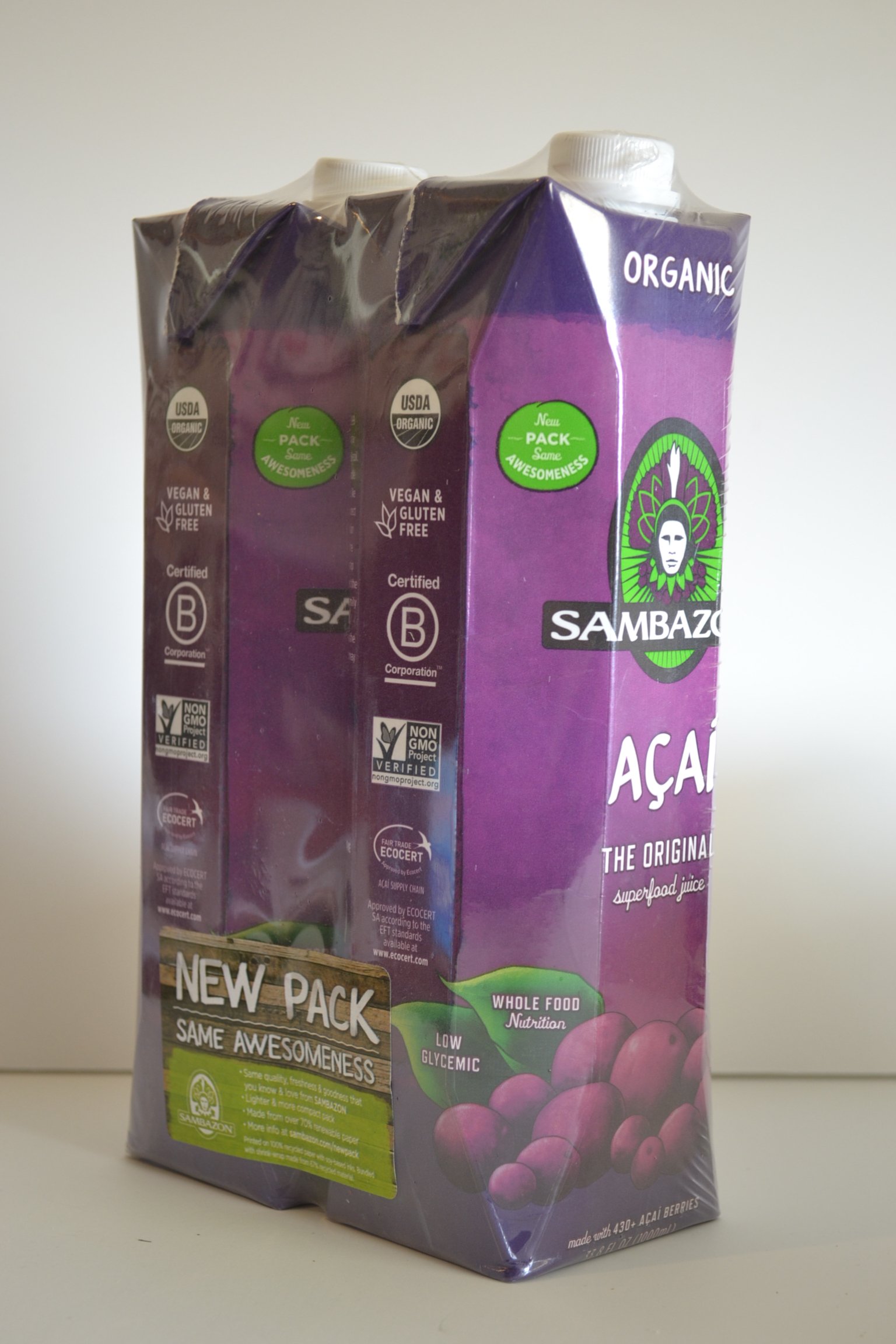 Galleon Sambazon Organic Acai The Original Superfood Juice 33.8 Fl.oz
