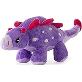 The Petting Zoo Ankylosaurus Stuffed Animal Plushie, Gift for Kids, Dinosaur Animals, Baby Dinosaur Plush Toy 12 inches