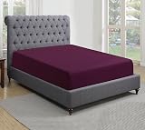 Sapphire Collection 200 Thread Count Egyptian Cotton Fitted Sheet Double view 2