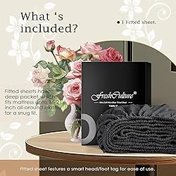 FreshCulture California King Fitted Sheet Only