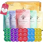 Shower Steamers Aromatherapy, 30-Pack Shower Steamer for Women Men, Shower Bombs with Essential Oils Stress Relief Self Care, Birthday Gifts Christmas Stocking Stuffers Gifts for Mom, Dad, Wife