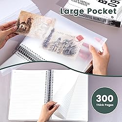 Yoment 5 Subject Notebook College Ruled with 5