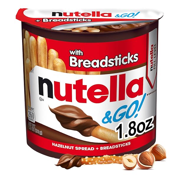 NUTELLA & GO! HAZELNUT AND COCOA SPREAD WITH...