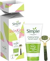 Simple Kind to Skin Moisturising Facial Wash & Jade Roller Gift Set Smooth view 1