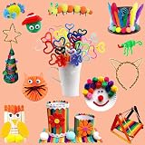 Chennyfun Arts and Crafts Kit 3000+ Pieces Kids 4-12 Unicorn Storage Bag view 9
