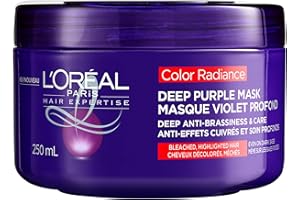 L'Oreal Paris Color Radiance Deep Purple Mask, 250 Milliliters
