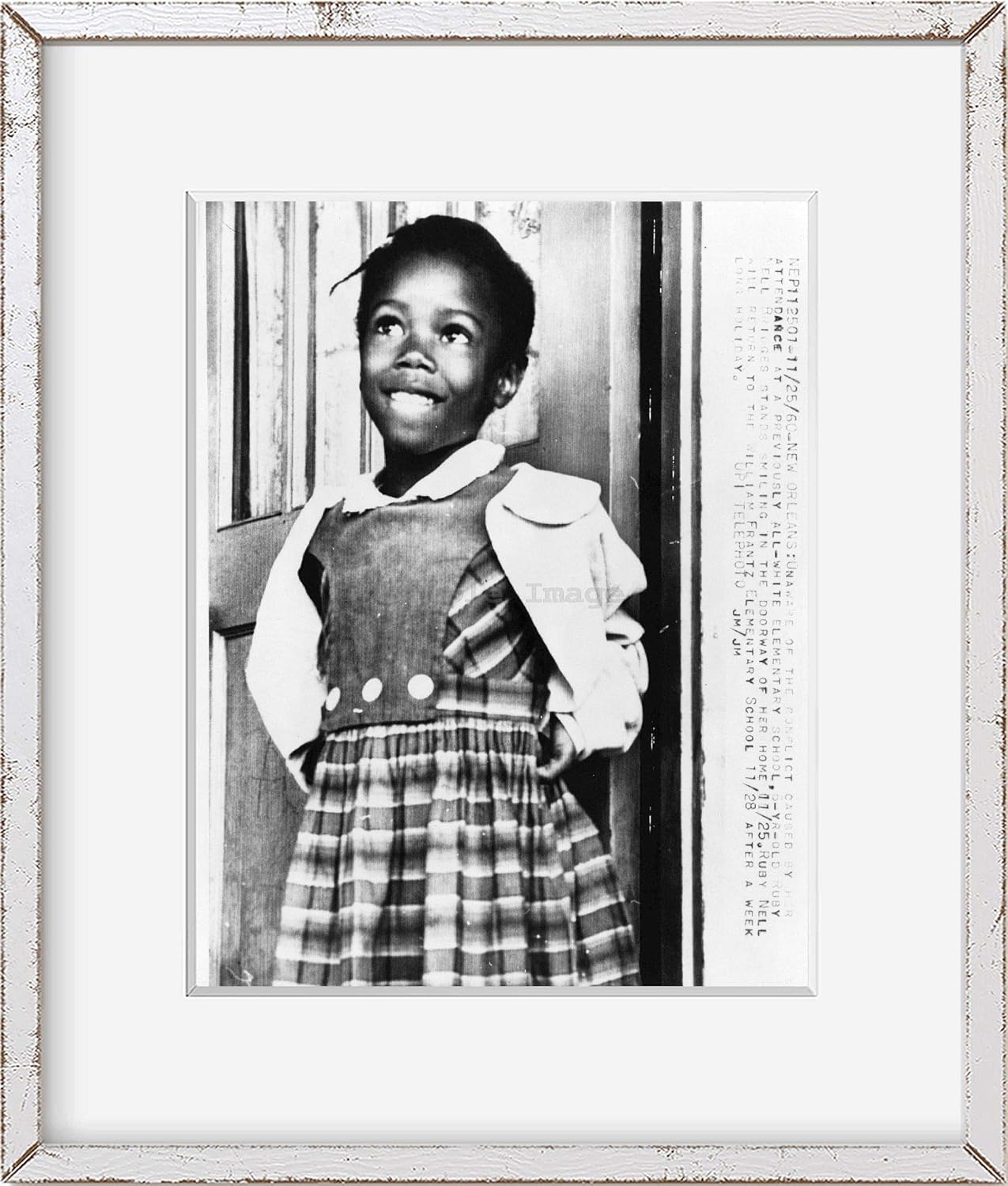 Photographs - INFINITE PHOTOGRAPHS Photo: Ruby Bridges | Portrait | 1960 | Historic Photo Reproduction | Historic Wall Art | Gift Idea