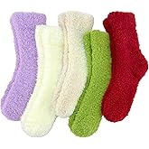 AIVEI Valentines Day Gifts for Her Buttery Soft Fuzzy Socks for Women Girls, Galentines Day Gifts Cozy Warm Fluffy Cute Socks