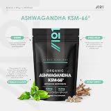 ALPHA01 Organic Ashwagandha KSM-66 1650mg 5% Withanolides with Black Pepper view 2