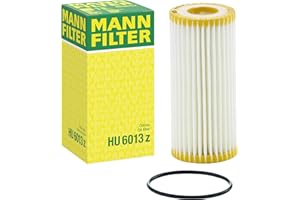 Mann FILTER Original HU 6013 Z Oil Filter Set with Gasket/Gasket Set - For Cars