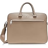 BOSS mens Ray Soft Friendly Leather Brief Case