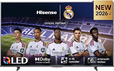 50E7S - QLED Smart TV 50 polegadas, Hi-QLED Color, Dolby Vision.Atmos, 4K AI Scaler, Smooth Motion AI, Modo de Jogo Adicional, Dolby Vision IQ, HDR10+Adaptativo