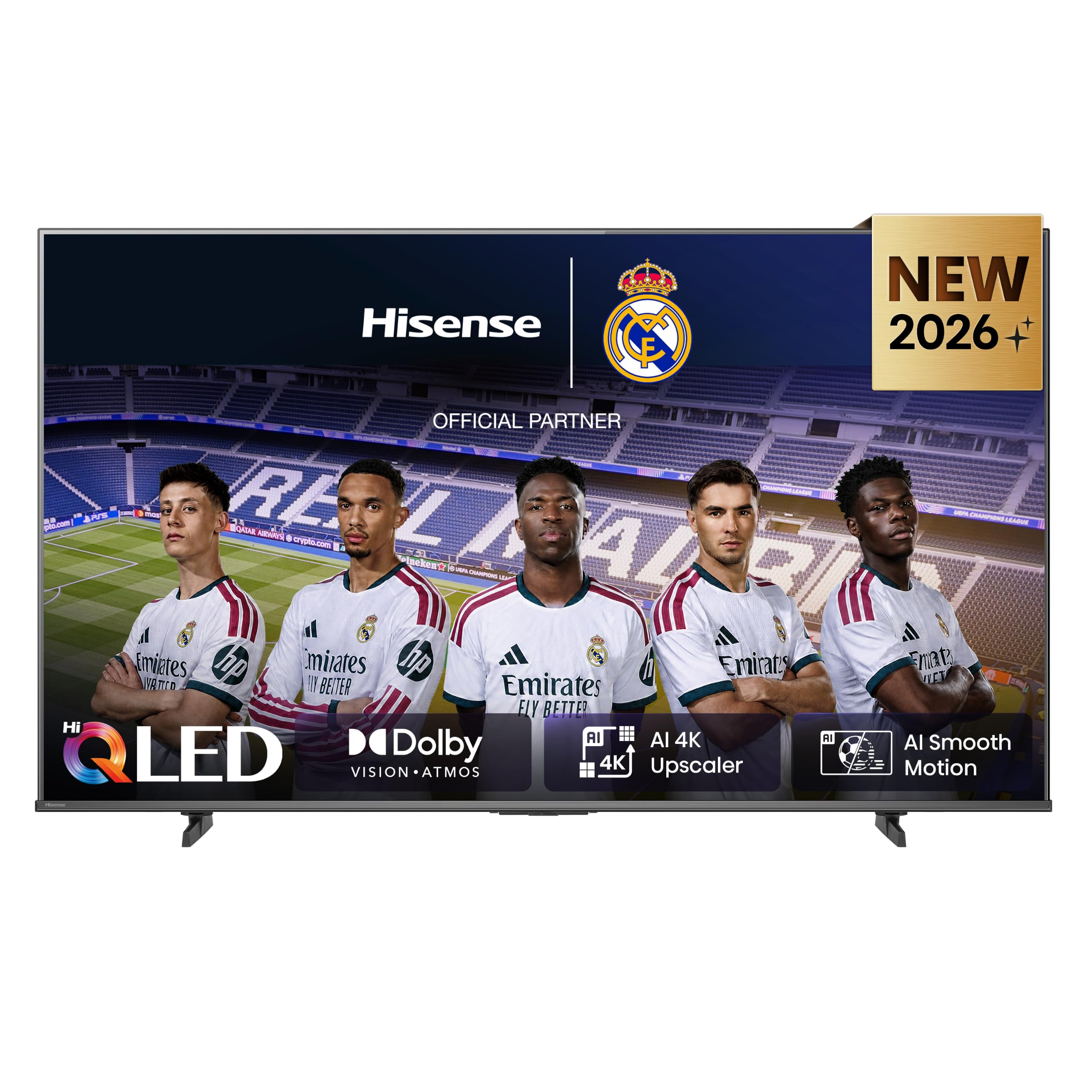 Hisense TV 65E7S (2026) 65" VA QLED 4K UHD Preta