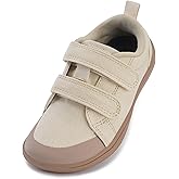 WHITIN Toddler/Boys/Girls Barefoot Shoes | Kids Wide Width Minimalist Sneakers | Classic Canvas | Supports Natural Foot Growth