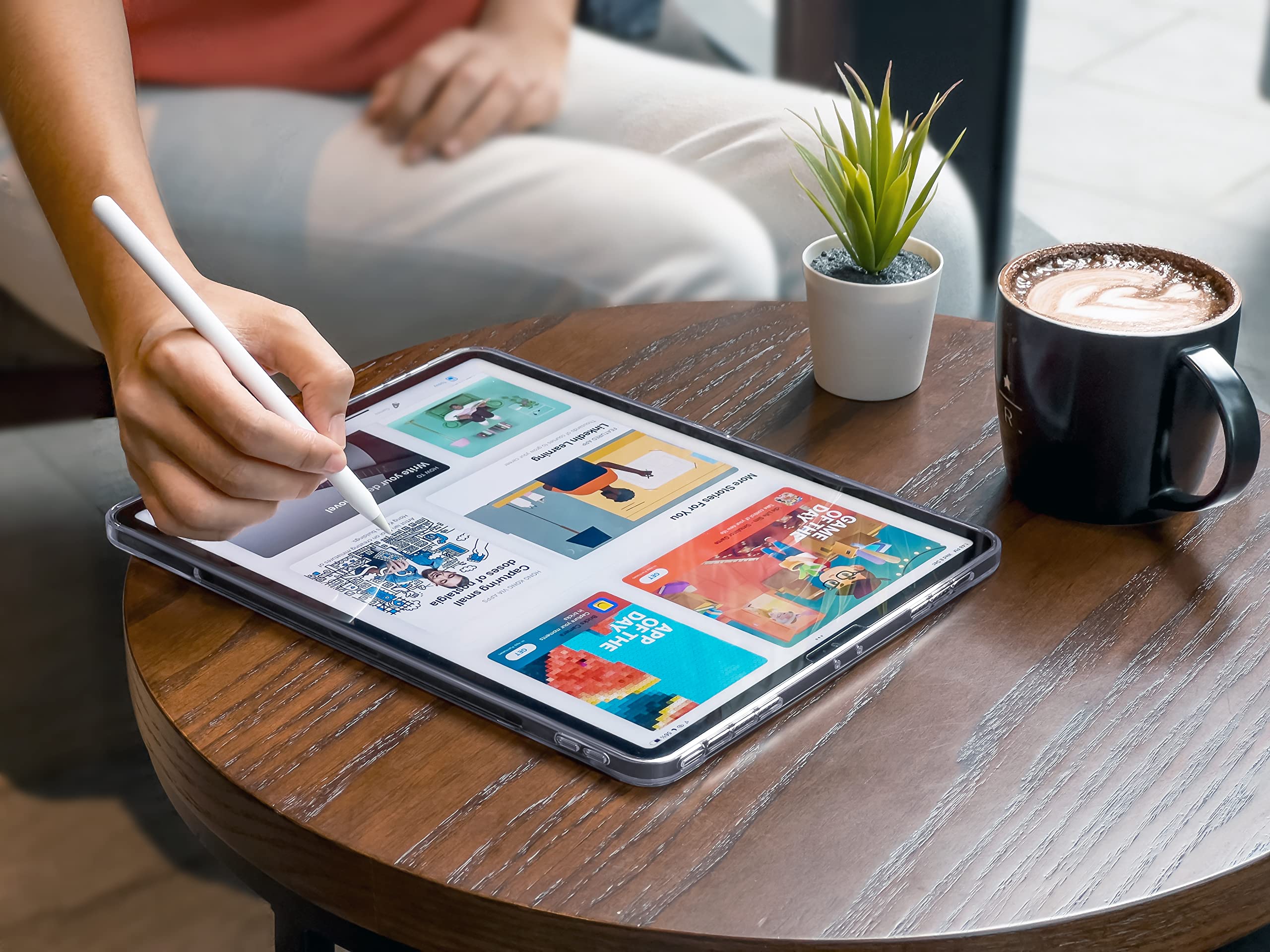 ESR Beschermfolie voor iPad Pro 12,9 inch (2022/2021/2020/2018), gehard glasfolie met uitlijnframe, krasbestendig, compatibel met gezichts-ID, verpakking van 2 stuks