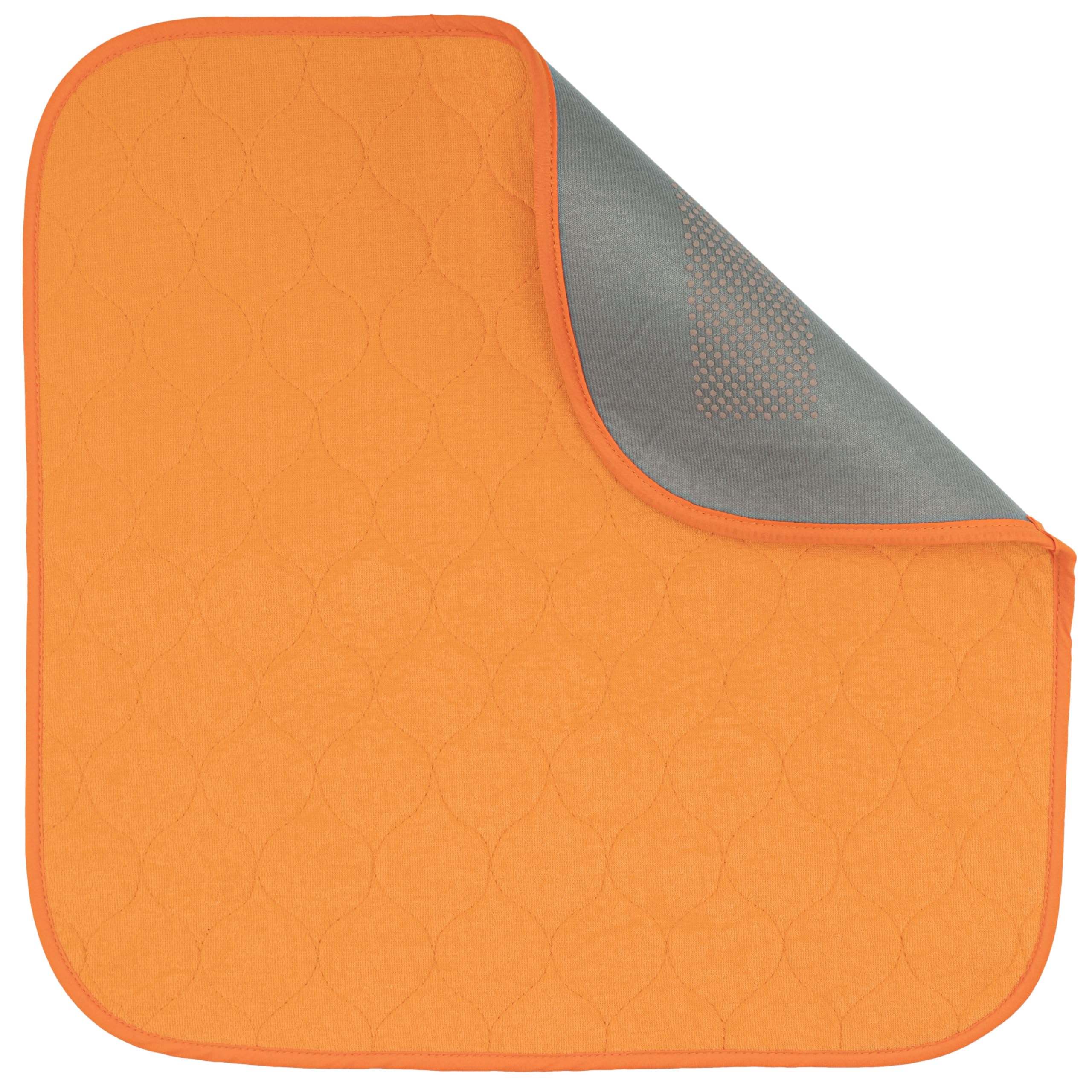 Sensalou Incontinence Chair Pad Seat Pad Waterproof Washable 45 x 45 cm Orange