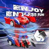 Braxel Transforming Remote Control Car 2.4GHz 360 Drift Robot 2 in 1 view 5
