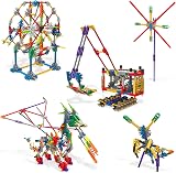 Basic Fun K'NEX Deluxe Building Set 408 Pieces 80 Model Ideas STEM Kit view 2