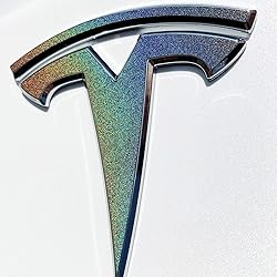 Logo Decal Wrap for Tesla Model X, 14-pc Set