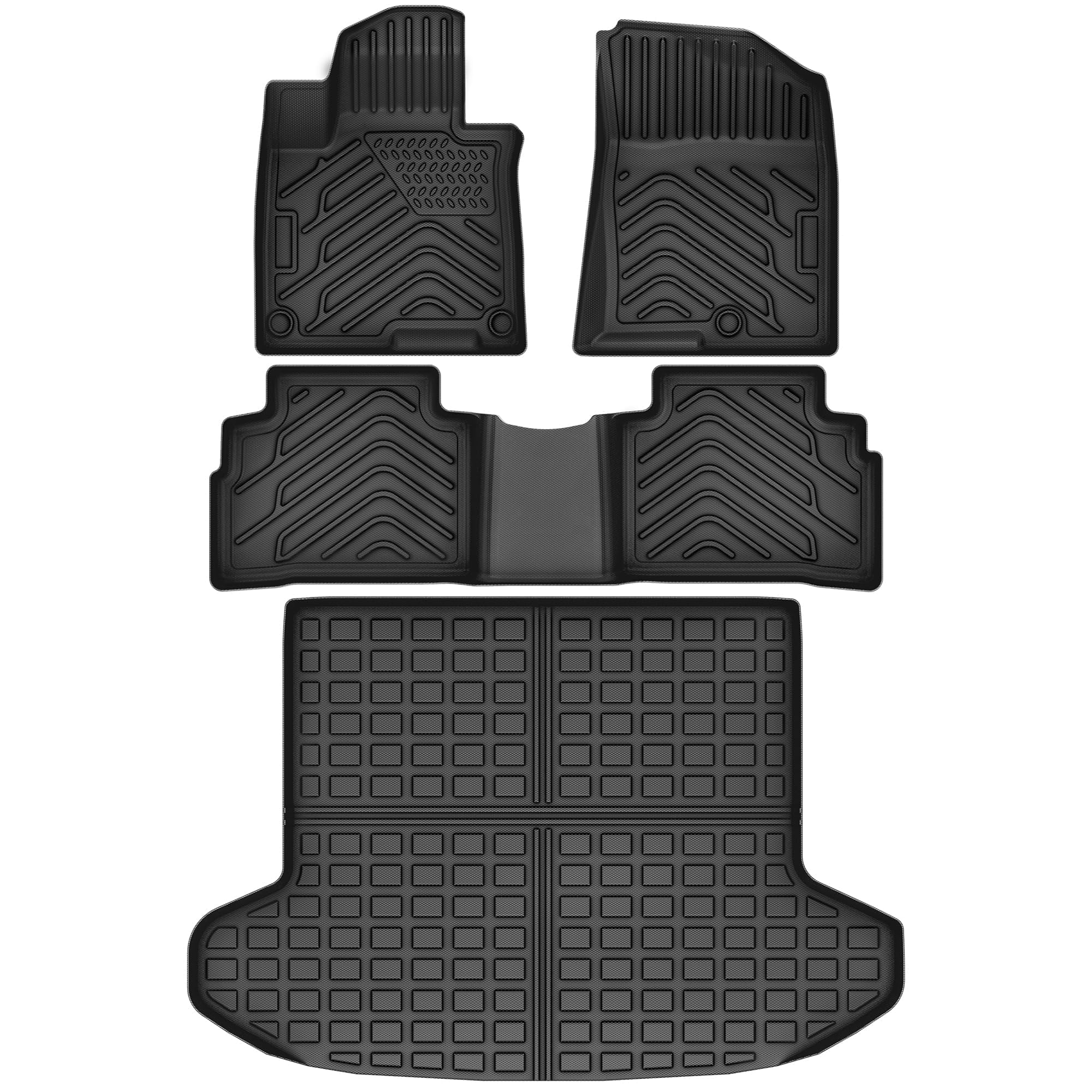 AUTOSAVER88 Floor Mats Fit for Kia Sportage(Non Hybrid) 2023-2026 Floor Liners Cargo Mat, All Weather TPE Custom Fit for Kia Sportage Rubber Car Liners Waterproof Car Mats Set Accessories, Black Image AUTOSAVER88 Floor Mats Fit for Kia Sportage(Non Hybrid) 2023-2026 Floor Liners Cargo Mat, All Weather TPE Custom Fit for Kia Sportage Rubber Car Liners Waterproof Car Mats Set Accessories, Black Image