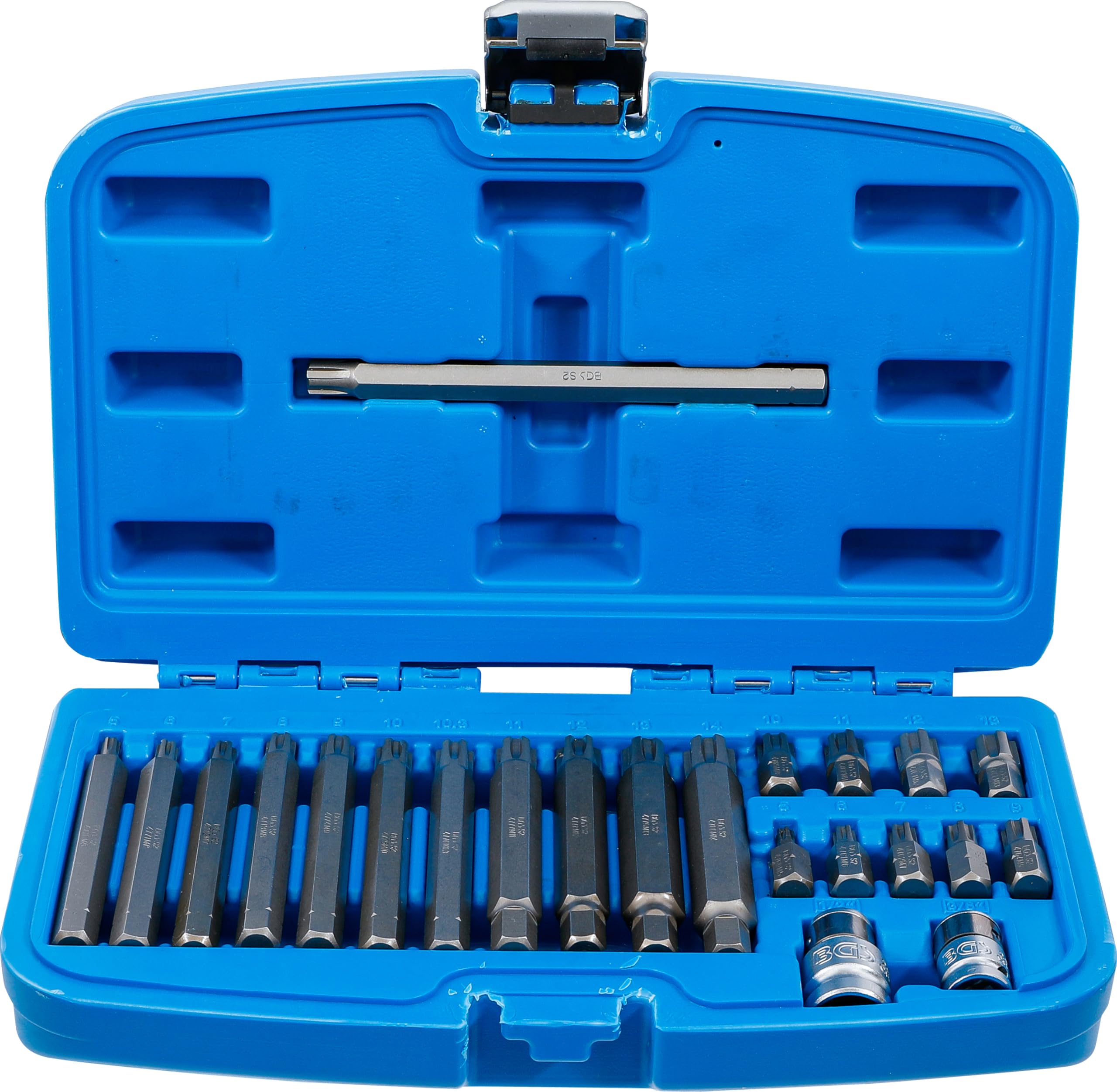 BGS 5013 | Bit Set | 10 mm (3/8") hex Drive | Spline (for Ribe) | 22 pcs.