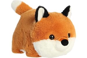 Aurora® Adorable Spudsters™ Fitz Red Fox™ Stuffed Animal - Round Shape Makes for Comforting Cuddles for Kids All Ages and Animal Loving Adults - 10 Inches