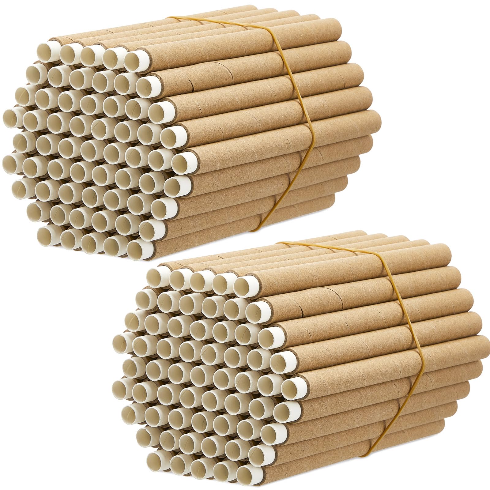 Photo 1 of 240 Pcs Mason Bee House Tubes Refill Cardboard Bee Tubes Paper Bee Hotel Outdoors Mason Bee Nesting Tube Cardboard Inserts Beekeeping Supplies Replacement Tubes for Garden Solitary Beehive House